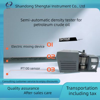Petroleum Product sSemi- Automatic Digital Density Meter ASTM D1298 by Densitometer method