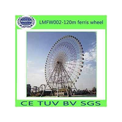 [Sinofun Rides]Wheel Ferris Wholesale 120m Hydraulic Ferris Wheel