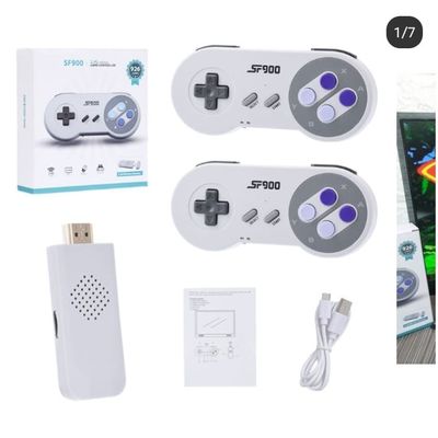 SF900 2.4G Wireless Retro Game Console HDMI Video Game Console Built-in 1500 games