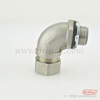 SS 90d fittings for general industrial and commercial electrical wiring protection