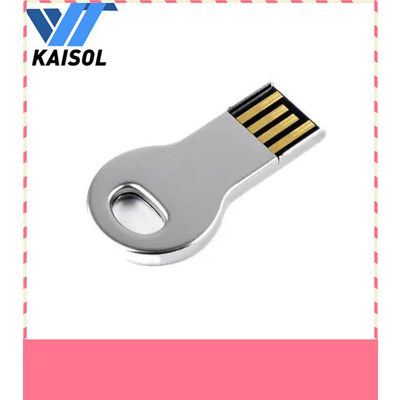 Advertisement promotional gift usb disk wholesale metal key shaped usb stick memory