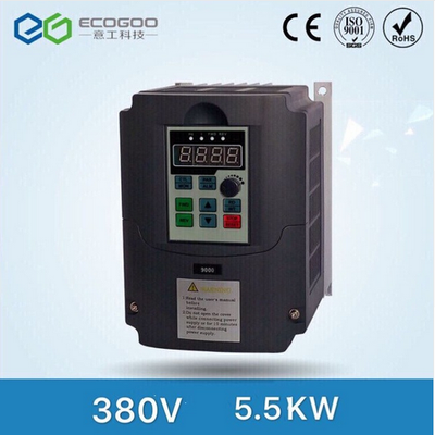 High Quality 380V 5.5kw 13A Frequency Drive Inverter CNC Driver CNC Spindle motor Speed control,Vect