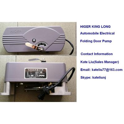 Automobile electrical folding door pump for Higer kinglong golden dragon bus