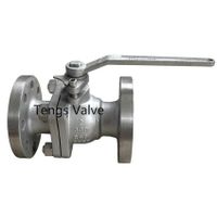 Carbon steel 2pc body floating ball valve thumbnail image