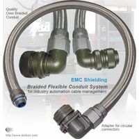 EMI EMP screening braided Flexible metal Conduit for industry control wiring thumbnail image