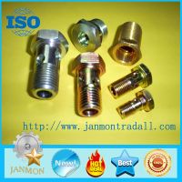 SELL Yellow Zinc Plated Hex Head Bolt With Hole (as drawing) thumbnail image