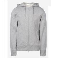 Mens fleece hoodie with full zipper thumbnail image