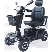 Cheapest Manufactory Middle Size Folding Four Wheel Mobility Scooter with Ring Handlebar thumbnail image