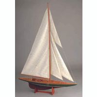 wooden sailing boat model--Shamrock thumbnail image