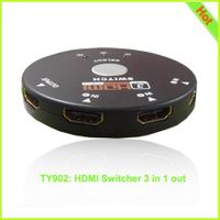 mini portable 1080p HDMI Switcher 3in 1out thumbnail image