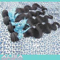 Wholsale Peruvian Virgin Hair Body Wave 5pcs/lot Ntural Color, Grade 5A, 100% Human Hair thumbnail image