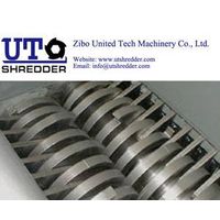 Two roller Shredder for scap plastic, wood, tire, rubber, metal, cable crusher recycling thumbnail image