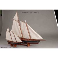 wooden ship model--America thumbnail image