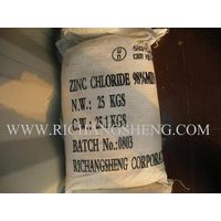 zinc chloride 98% min. for battery or electroplating thumbnail image