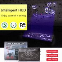 high performance CE 5.5 inch Car hud head up Display OBD II speed monitor car hud Suitable for most thumbnail image