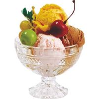 glass ice cream cup, glass bowl, glass vase thumbnail image