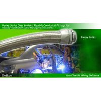 heavy series electrical Over Braided Flexible Conduit for industry wiring Heavy series flex sheath S thumbnail image
