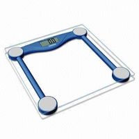 Digital Bathroom Scale with Step-on Technology and 6mm Safety Glass Platform thumbnail image