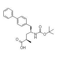 (2R,4S)-5-(Biphenyl-4-yl)-4-[(tert-butoxycarbonyl)amino]-2-methylpentanoic acid thumbnail image