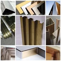 Decorative Stainless Steel Sections Profile Door Frame thumbnail image