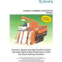 Sell Used Kubota Combine Harvesters and Spare Part thumbnail image