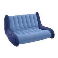 intex flocked inflatable sofa couch thumbnail image