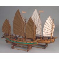 wooden boat model--Chinese Zhenghe Warship thumbnail image