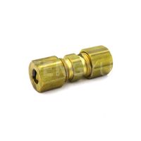 Brass equal compression adapter (free lead brass) thumbnail image