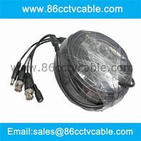 CCTV Camera Cable, Plug-N-Play Power and Video with BNC and Power Connectors thumbnail image
