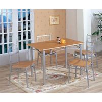 Best Selling MDF And Aluminium Table /chair Set Model2253 thumbnail image