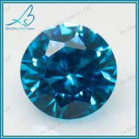 1mm~15mm Cubic zirconia gemstone type synthetic aquamarine stone thumbnail image
