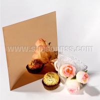 Super Mirror Gold Rose Stainless Steel Sheet     Decoration Stainless Steel Sheets    thumbnail image
