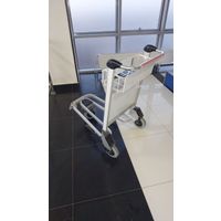 Aluminum luggage trolley for airport, hand brake airport trolley with brake thumbnail image