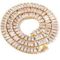 Mens Rose Gold Plated Full Iced CZ Miami Cuban Link Chain Bracelet Necklace thumbnail image