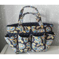 quilted tote bag thumbnail image