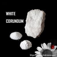 Electrocorundum A25 99.5% White Aluminum Oxide Sand White Fused Alumina Grits thumbnail image