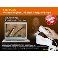 1.3M Pixels Portable Digital USB-PC Hair Scope/Hair analyzer thumbnail image
