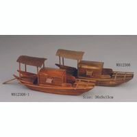 wooden boat model --Chinese fishing boat thumbnail image