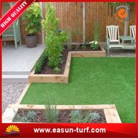 Biggest manufacuturer garden decoration landscape artificial turf grass and landscape synthetic gras thumbnail image