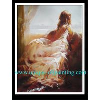 oil painting, impressionism oil painting, people oil painting thumbnail image