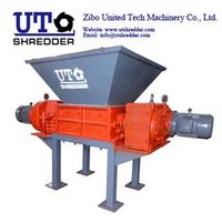Double Shaft Shredder for plastic, wood, tire, metal, cable, paper, cloth crusher recycling thumbnail image