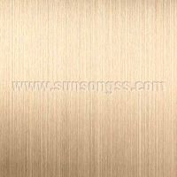 PVD brass coated Hairline stainless steel sheet       Gold Pvd Stainless Steel   thumbnail image