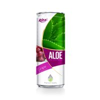 330ml Grape Flavor Aloe Vera Drink thumbnail image
