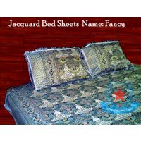 Jacquard Embroidery Bed Sheet & Pillows thumbnail image