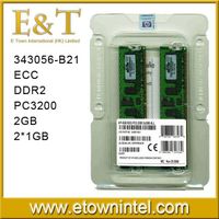 HP server memory 2GB REG PC2-3200 2X1GB DDR All thumbnail image