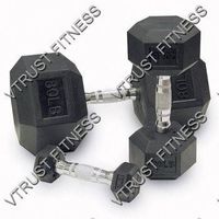 Gym / Fitness Equipment - Rubber hex dumbbell thumbnail image