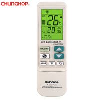 CHUNGHOP K-209ES Big Button Big Display Slider Air Conditioner Remote Control with LED Backlight thumbnail image