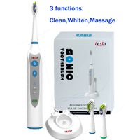 Supply Top Quality Sonic Powerful Adult Electric Toothbrush With 3 Heads thumbnail image