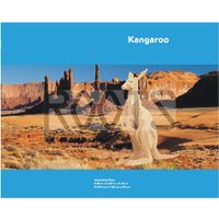 Kangaroo-3D wooden puzzles, wooden construction kit,3d wooden models, 3d puzzle thumbnail image