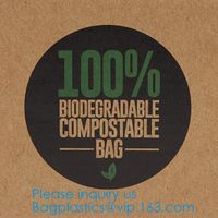 100% COMPOSTABLE BAG, 100% BIODEGRADABLE SACKS, D2W BAGS, EPI BAGS, DEGRADBALE BAGS, BIO BAGS, GREEN thumbnail image